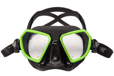 Маска Salvimar NOAH, кислотно-зеленая, для подводного плавания