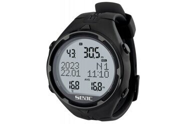 Компьютер подводный SEAC SUB ACTION HR черный