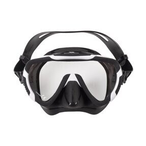 Маска Scorpena Miami, чёрно-бел. для подводного плавания