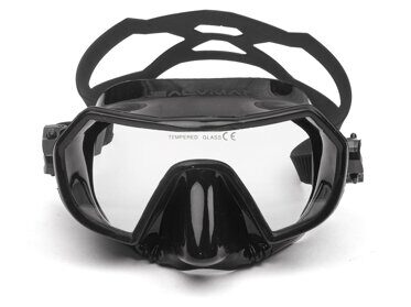 Маска Salvimar NEO, черная, для подводного плавания
