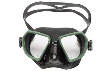 Маска Salvimar NOAH, черн./зелен., для подводного плавания