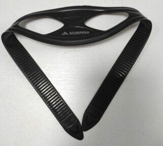 Ремешок для масок Scorpena, черный