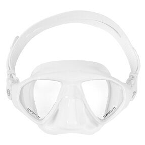Маска Scorpena Z, малообъёмная, белая, для подводного плавания